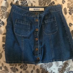 Brandy Melville Denim Skirt